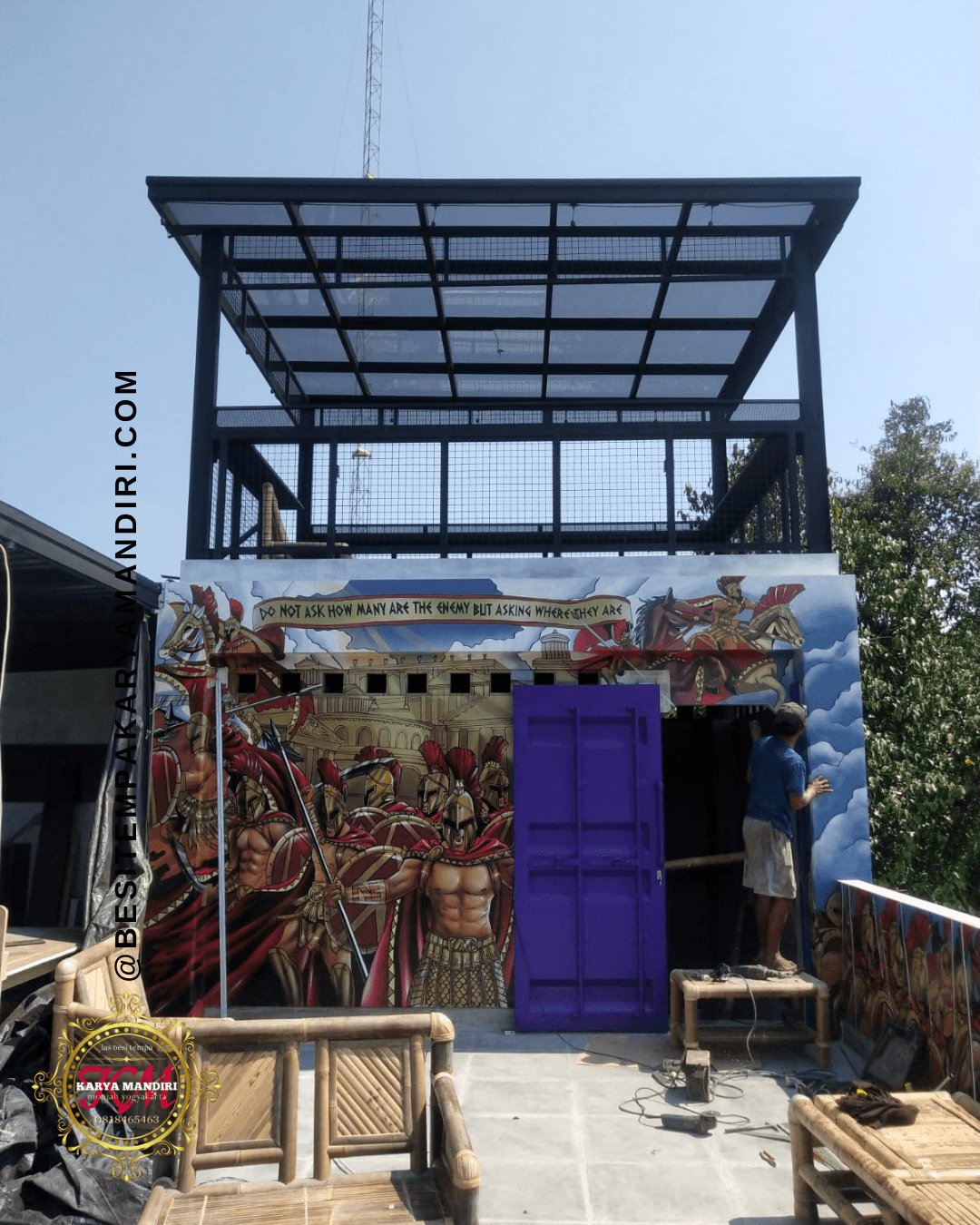 Spesialis Kanopi Kaca dan Kanopi Alderon Sleman Yogyakarta