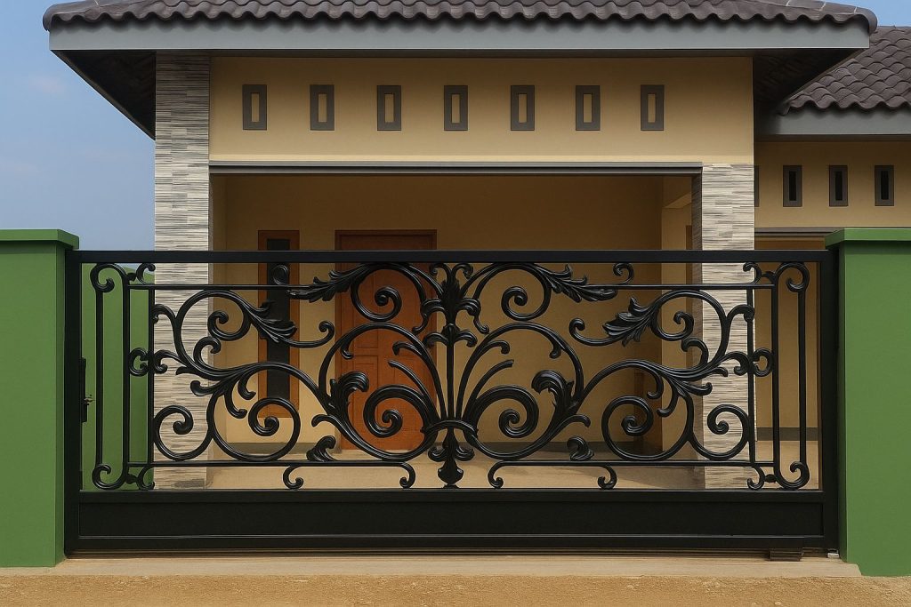 Bengkel Las Gerbang Pagar Besi Tempa Klasik